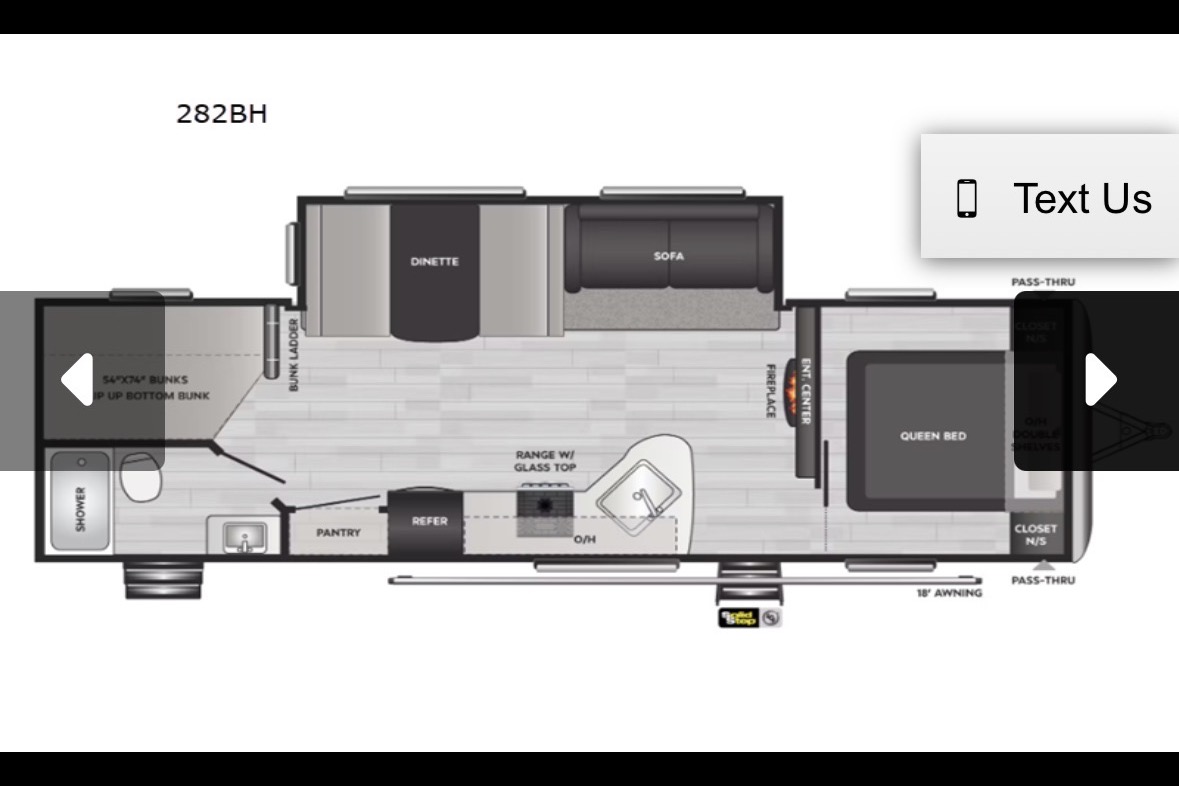 Freddy's Keystone Springdale 282BH Travel Trailer
