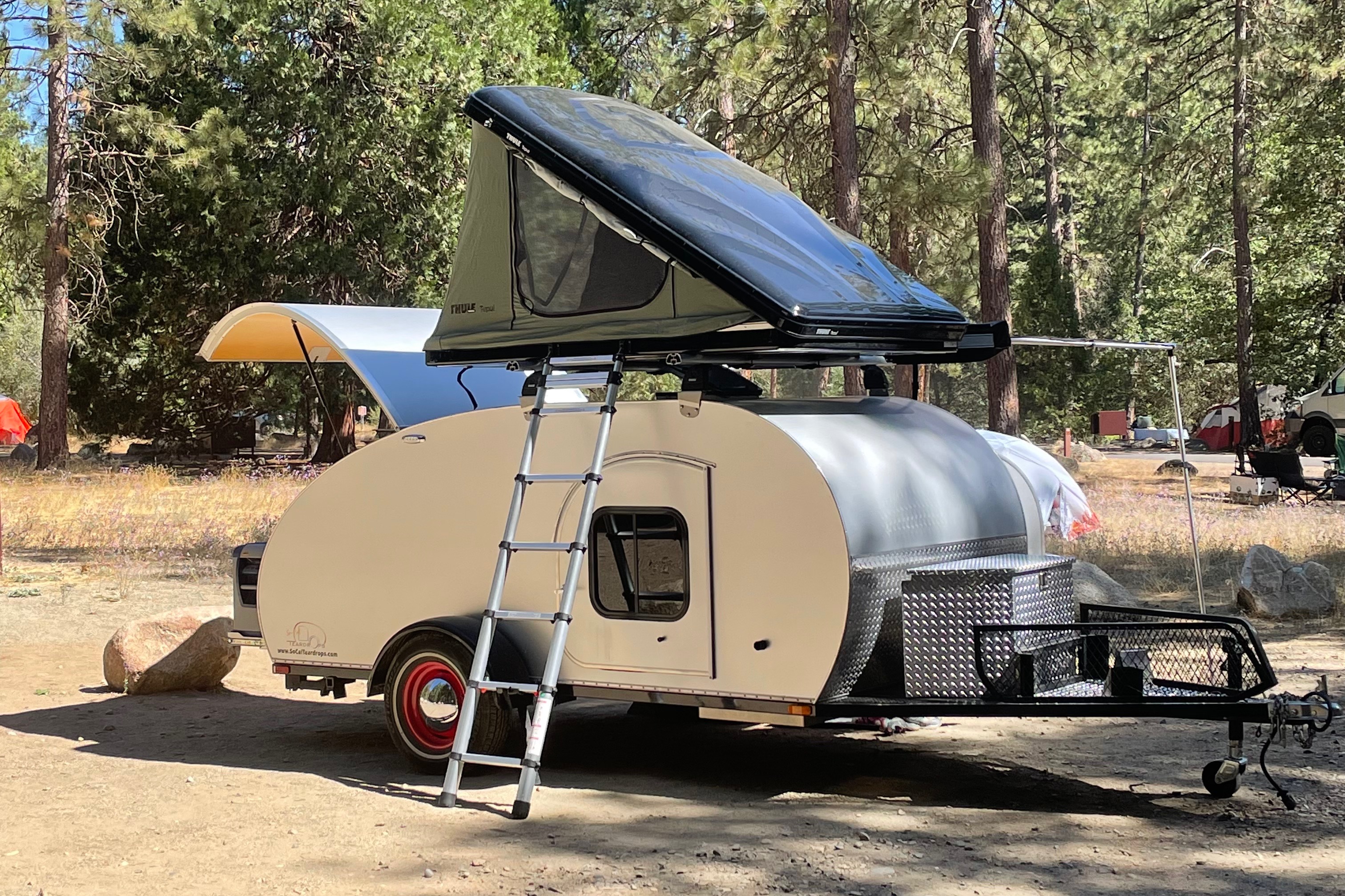 Retro Style Teardrop Camper Trailer (Santa Cruz area)