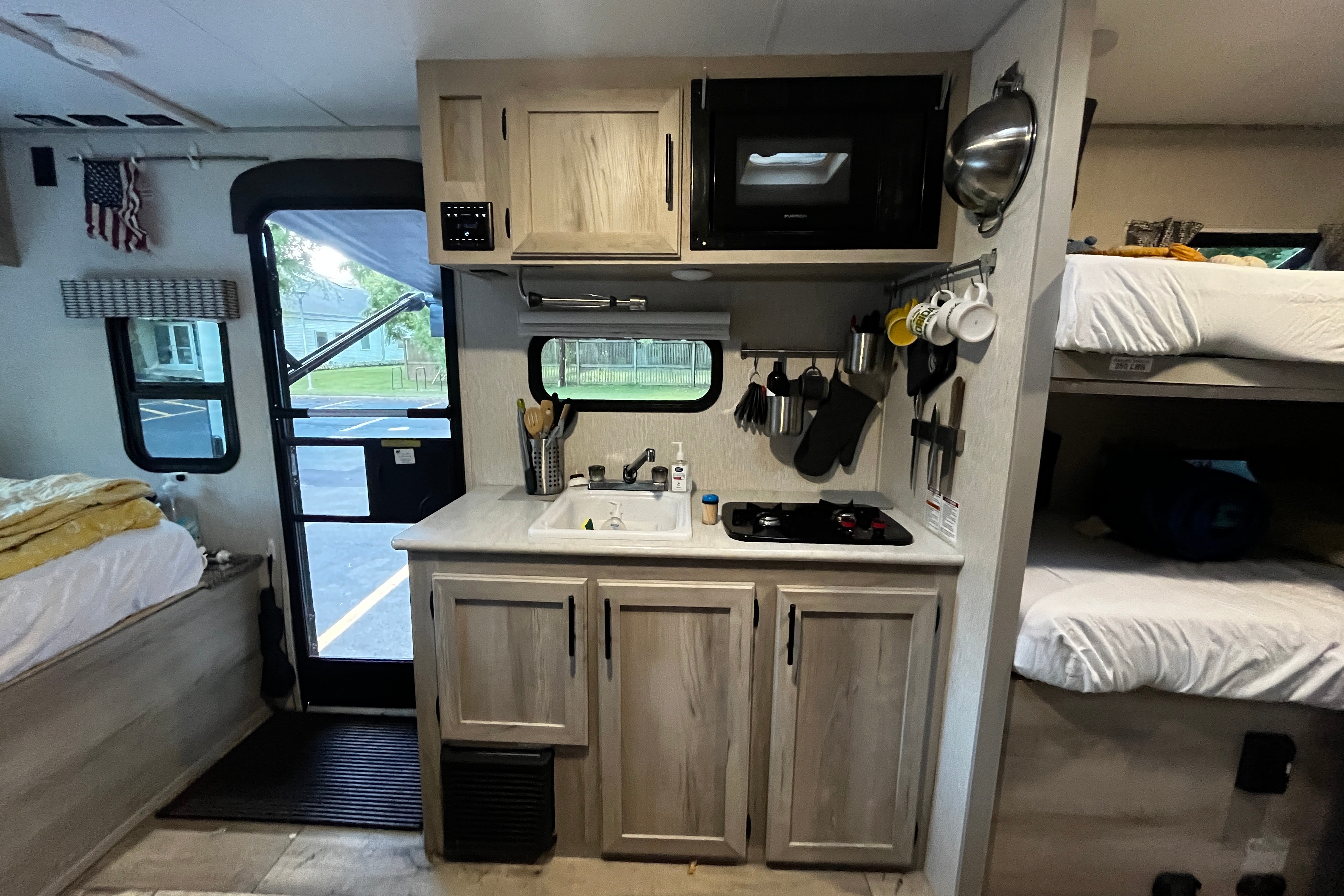 Outdoor Kitchen and Bunkhouse Travel Trailer - Delivery/Set Up Only