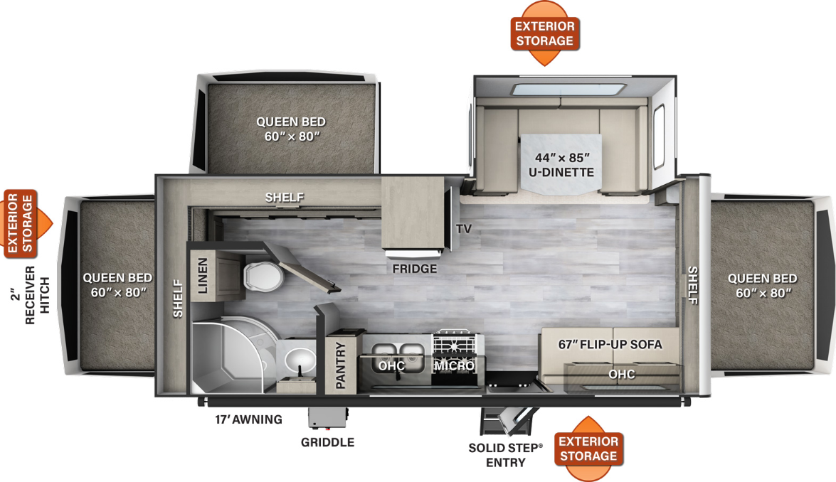 Rockwood Roo 233S Hybrid