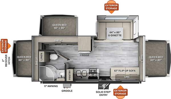 Rockwood Roo 233S Hybrid