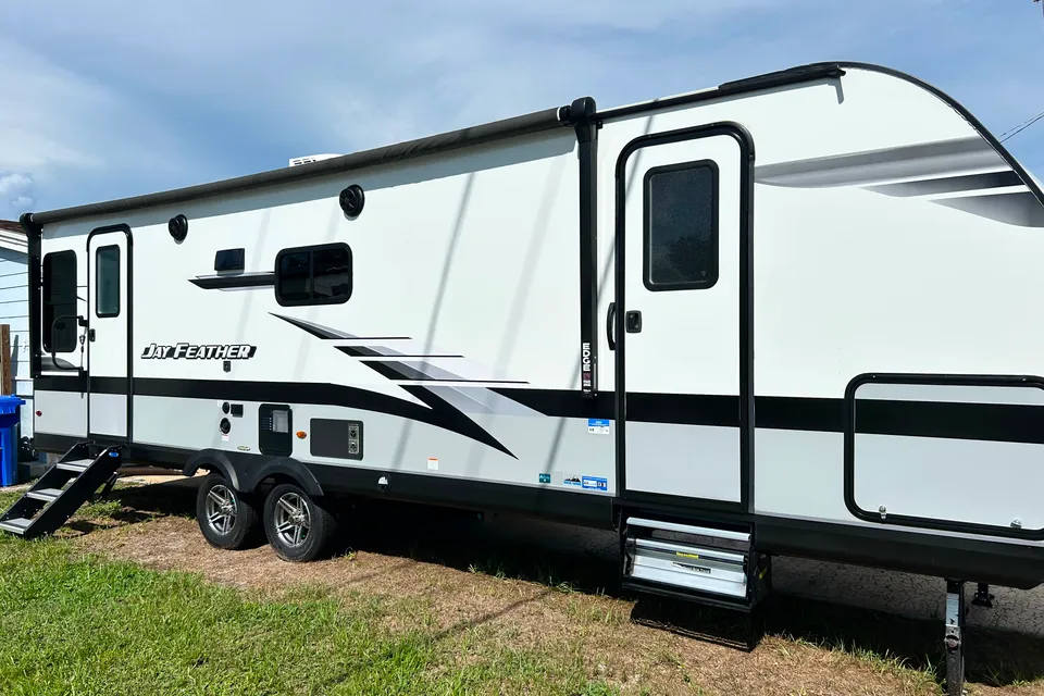 Reynolds' Rolling Resort Pet Friendly Travel Trailer