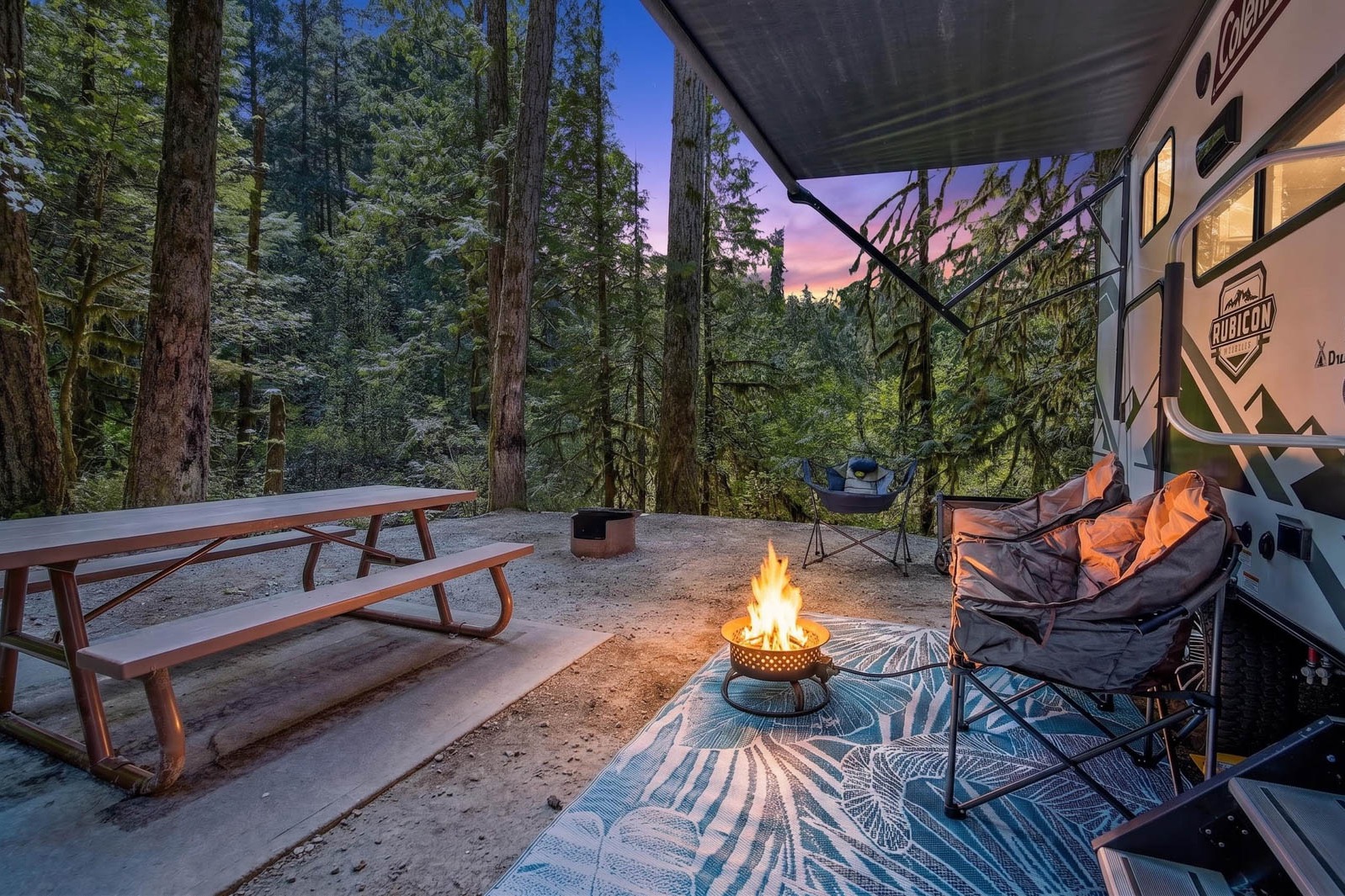 West Coast Express | Delivered to Tofino | 2022 Coleman Rubicon | Sleeps 5
