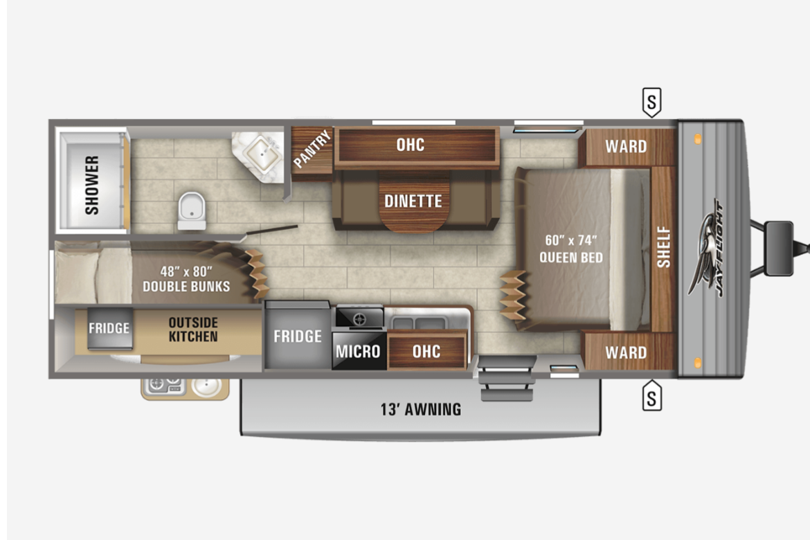 Tiffanie's Jayco BH224 Travel Trailer