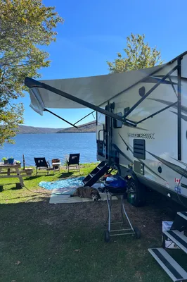 Couples Glamping In Comfort
