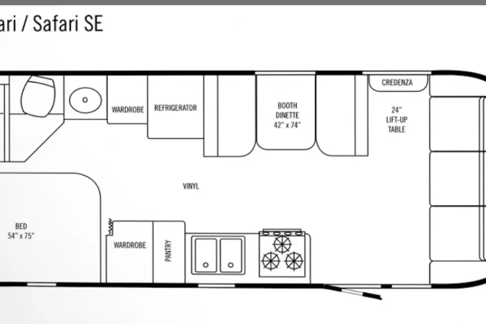 Airstream Safari Travel Trailer