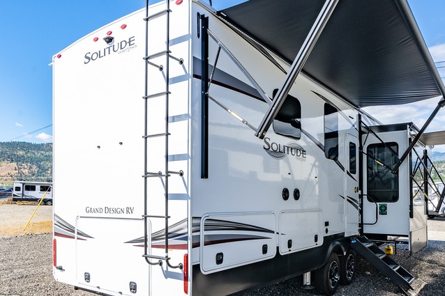 Luxury 5th Wheel | Front Living & High-End Comfort - 2021 Grand Design Solitude 346FLS - WE DELIVER!