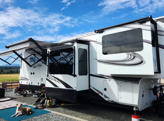 Luxury 5th Wheel | Front Living & High-End Comfort - 2021 Grand Design Solitude 346FLS - WE DELIVER!