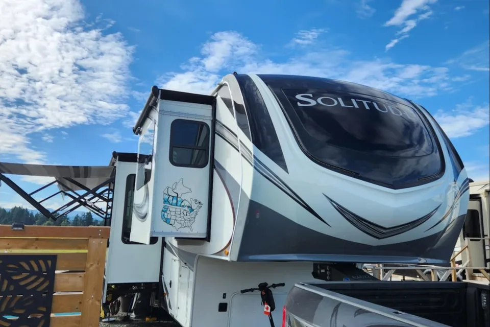 Luxury 5th Wheel | Front Living & High-End Comfort - 2021 Grand Design Solitude 346FLS - WE DELIVER!