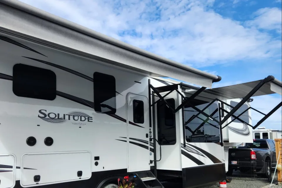 Luxury 5th Wheel | Front Living & High-End Comfort - 2021 Grand Design Solitude 346FLS - WE DELIVER!