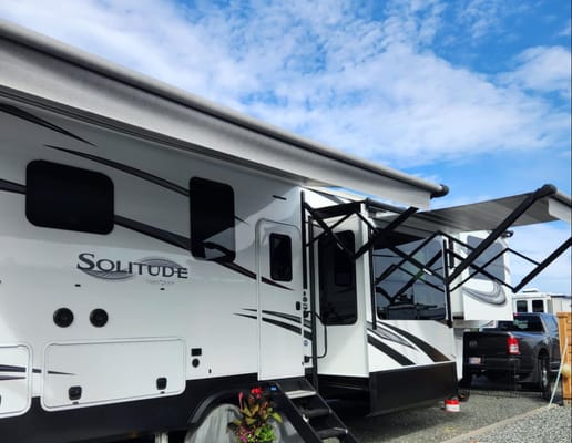 Luxury 5th Wheel | Front Living & High-End Comfort - 2021 Grand Design Solitude 346FLS - WE DELIVER!