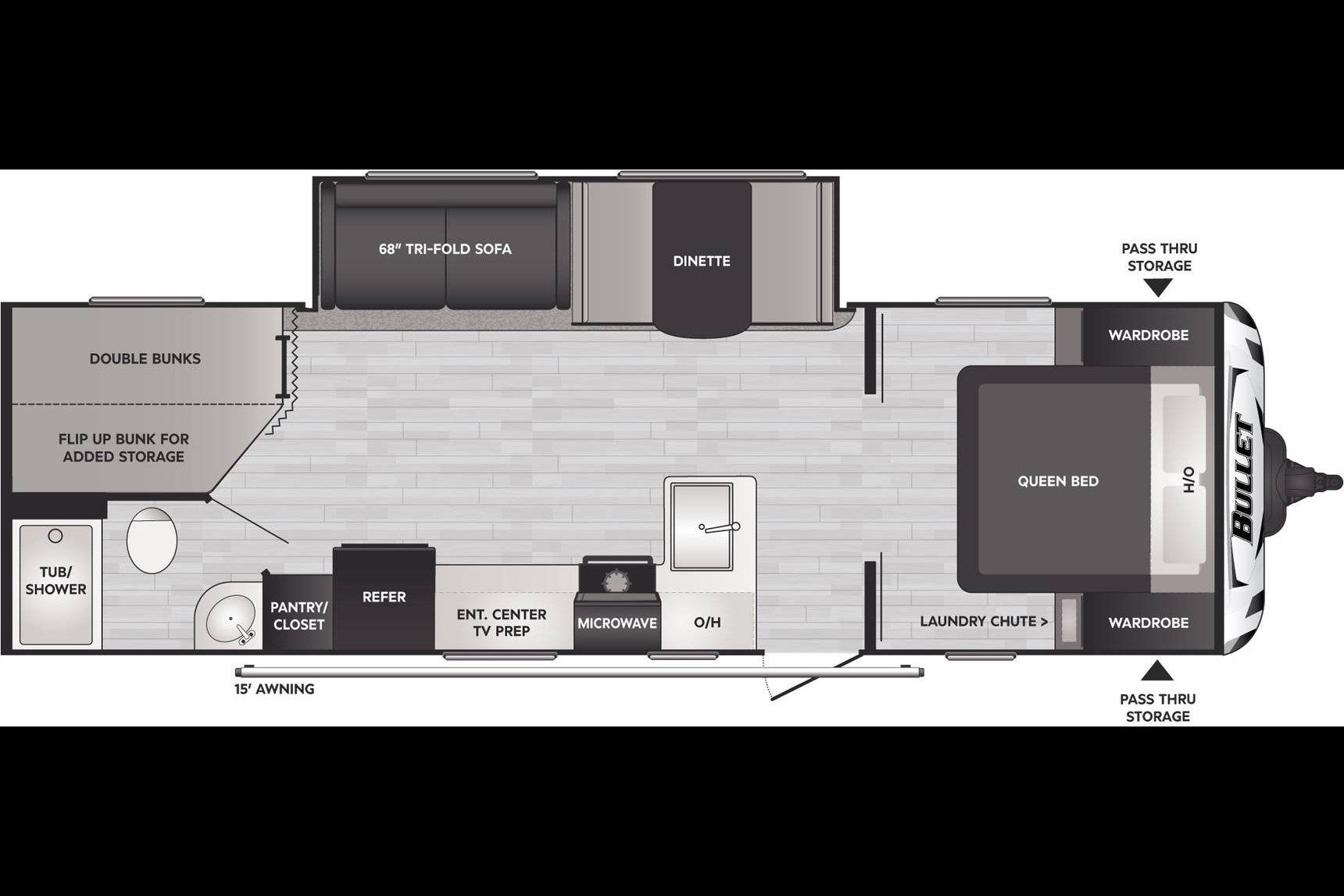 'Billie' 2023 Keystone RV Bullet Crossfire ACO2400