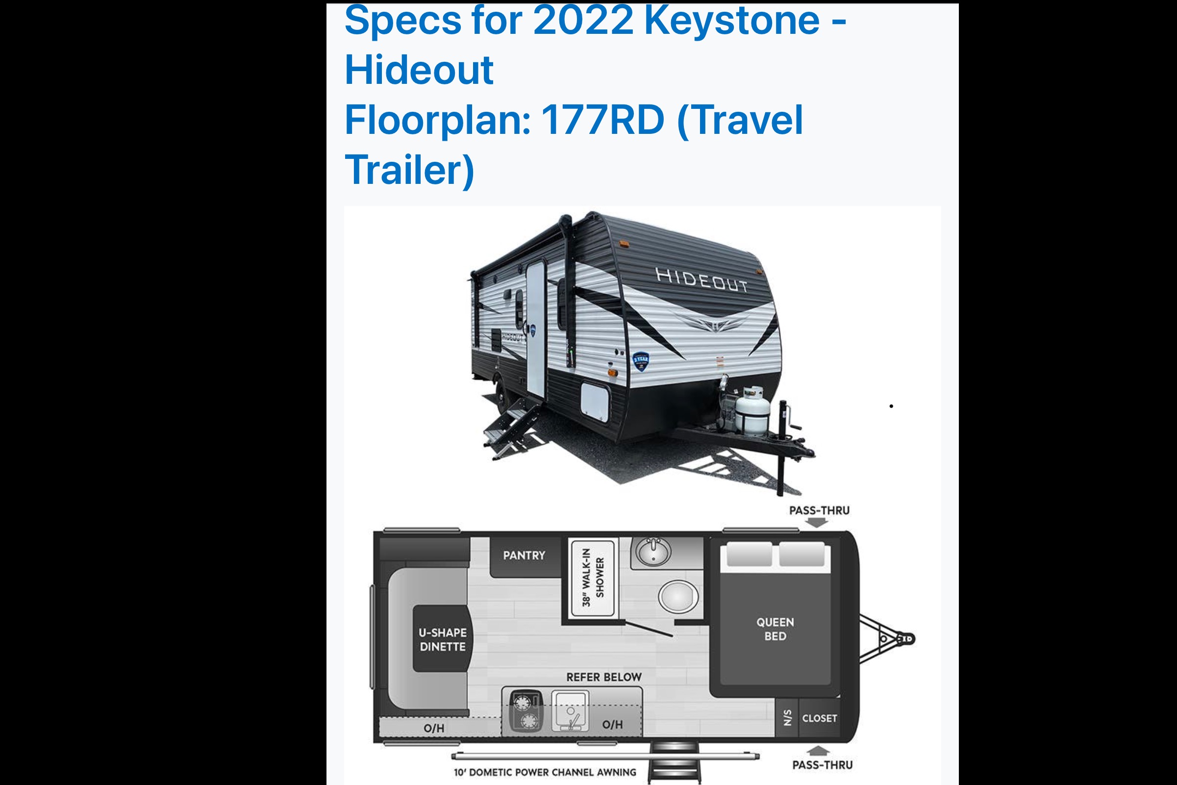 Viktoriya’s Hideout 2022 Travel Trailer