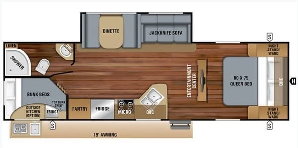 Memory Maker Jayco 27BH Travel Trailer