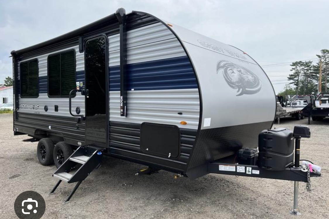 shane's Forest River grey wolf 18RR  Toy Hauler