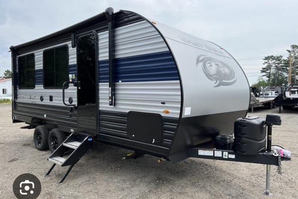 shane's Forest River grey wolf 18RR Toy Hauler