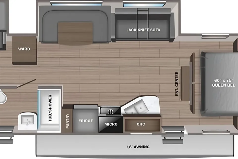 J & J Ball Summer Escape - Jayco 324 BDS Travel Trailer