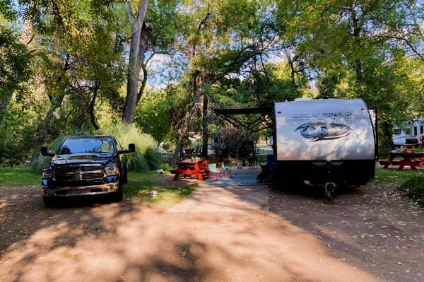 Heather's Forest River Grey Wolf Travel Trailer
