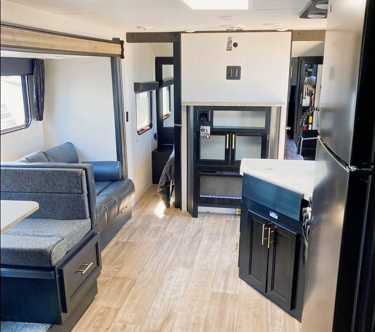 Heather's Forest River Grey Wolf Travel Trailer