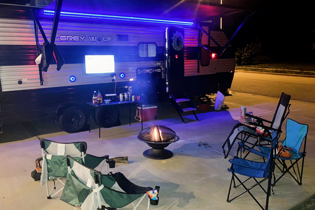 Heather's Forest River Grey Wolf Travel Trailer