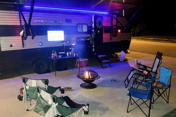 Heather's Forest River Grey Wolf Travel Trailer