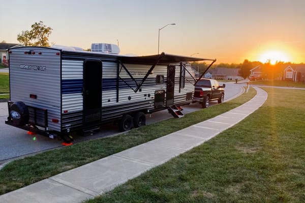 Heather's Forest River Grey Wolf Travel Trailer