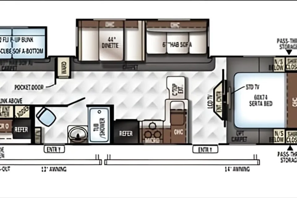 Forest River RLT8312SS Travel Trailer