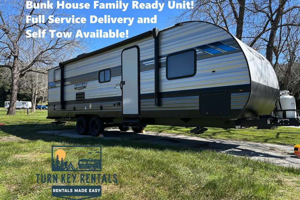 T-267 35' fully stocked Bunk house, great unit with the kids! turnkey package available