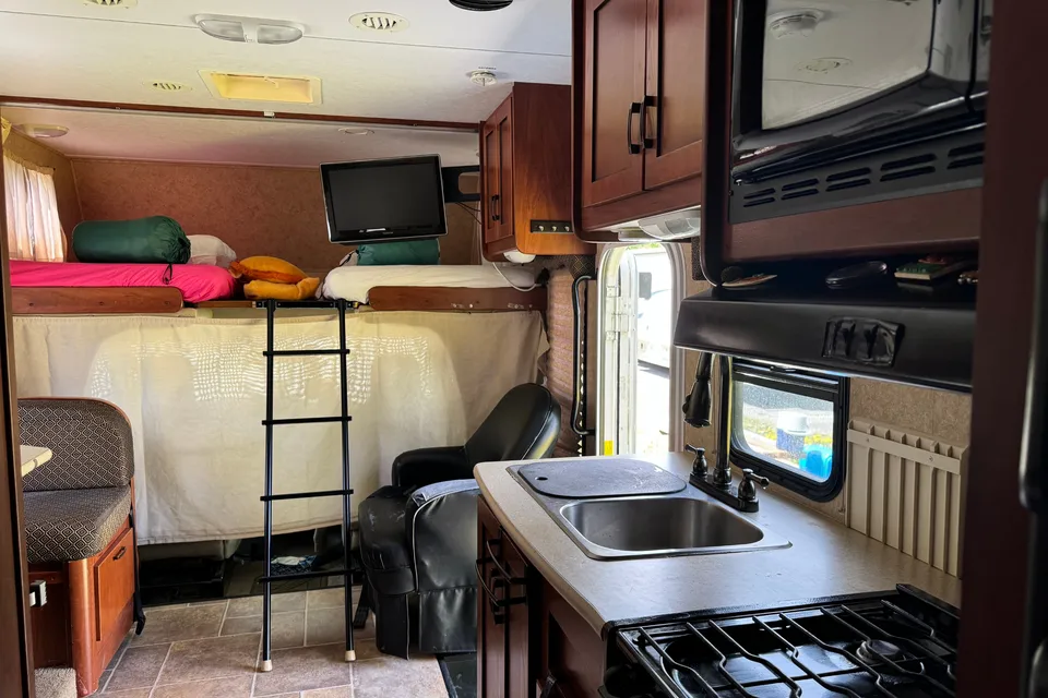RV Set Up Campsite Stay (No Driving Needed)