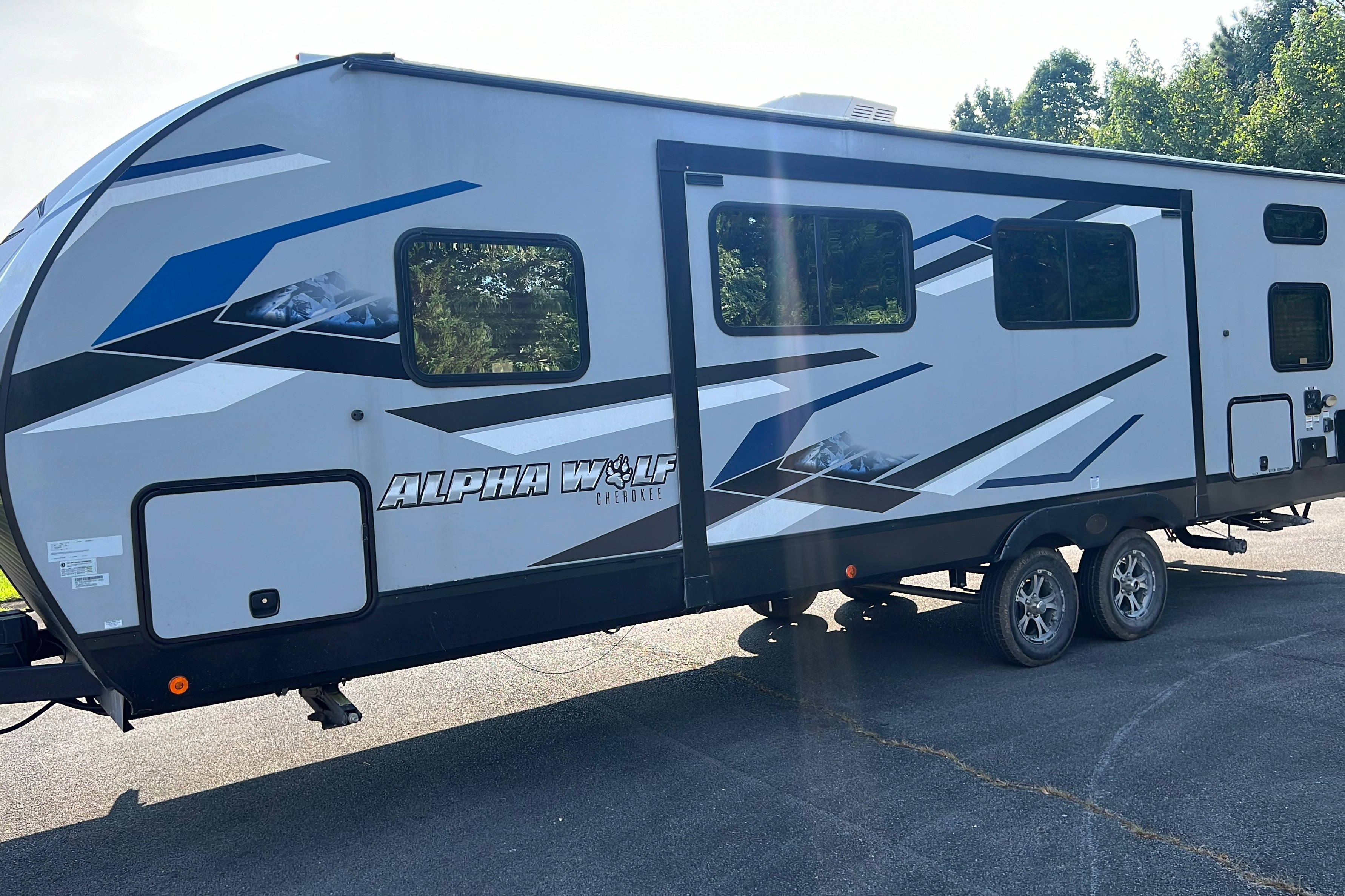 2023 Modern Style Forest River Alpha Wolf Travel Trailer