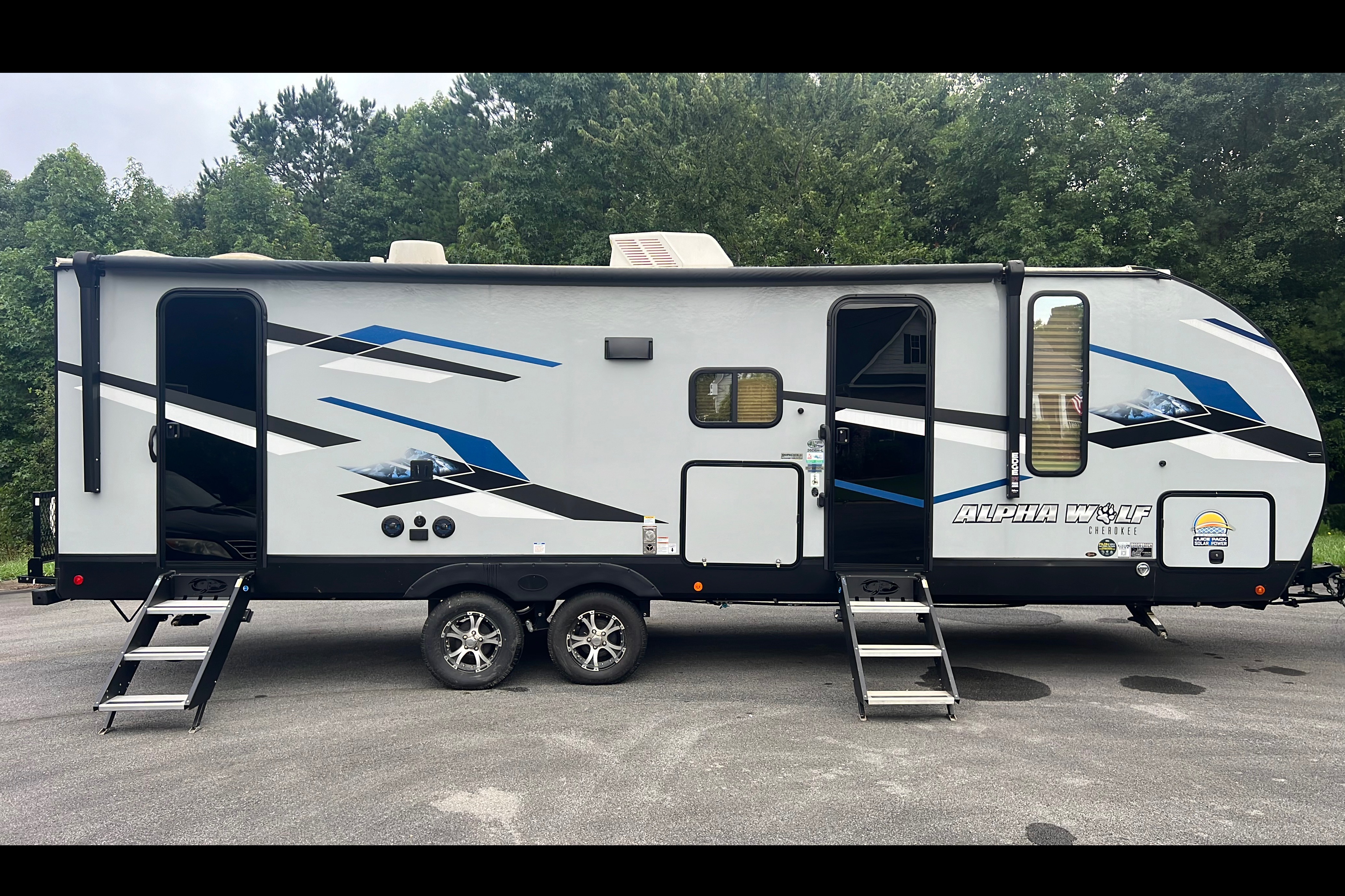 2023 Modern Style Forest River Alpha Wolf Travel Trailer