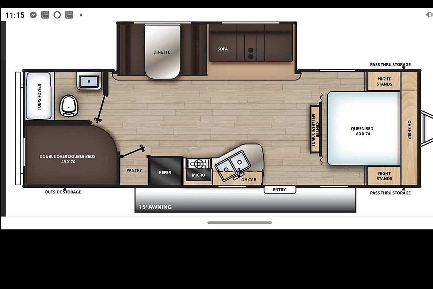 Laura Leigh 2020 Forest River Aurora 26BHS Aurora  Travel Trailer