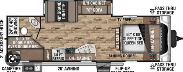 Jen's Sport Trek 270 VBH Travel Trailer