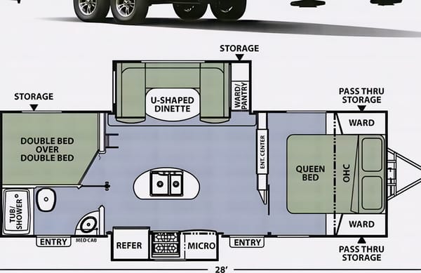 Kelly 's Apex coachman Apex ultralight travel trailer
