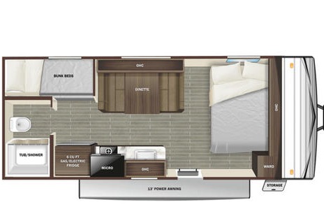 NEW Cozy Family Camper with Bunks - 2024 Starcraft 19BH