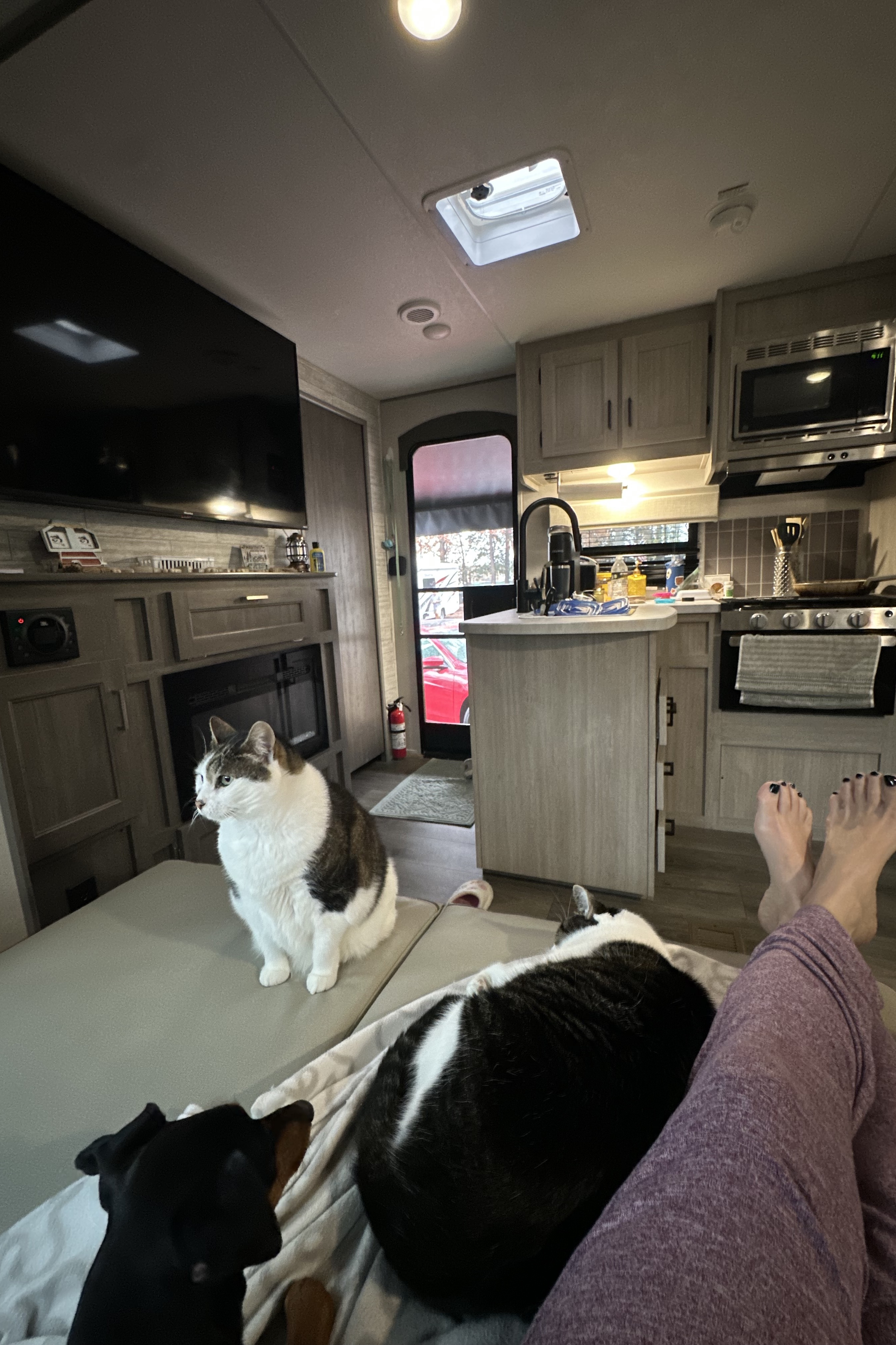 Chamberland's Super Cozy Camper
