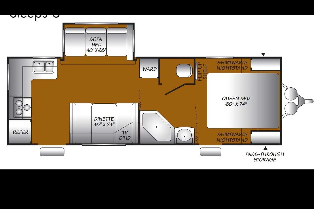 Get away Fleetwood Terry Resort Travel Trailer