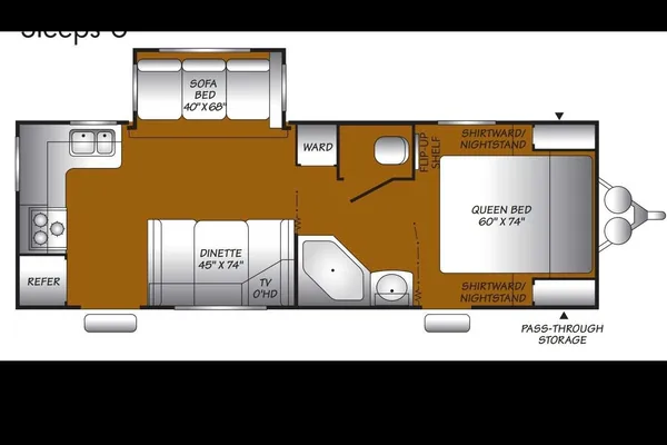 Get away Fleetwood Terry Resort Travel Trailer