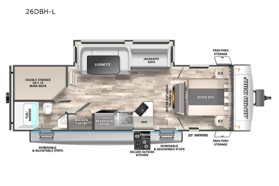 Lady Montague, our 2023 Forest River Cherokee Travel Trailer