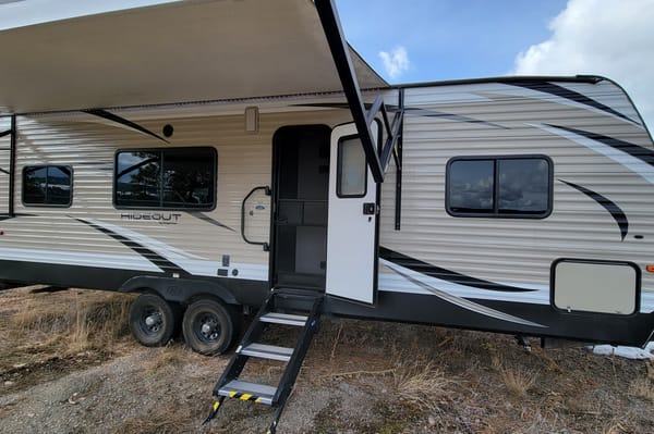 Keystone Hideout 25 Toy Hauler