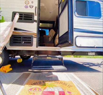 How to get your wife to go camping travel trailer!