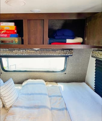 How to get your wife to go camping travel trailer!