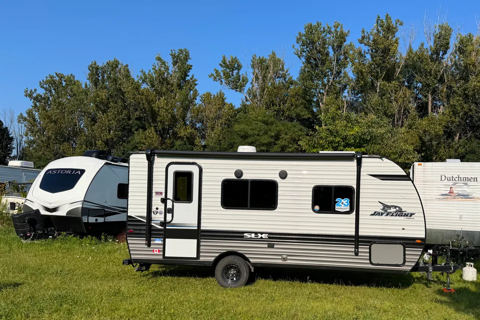 Easy trailer Jayco Jayflight 195Rb Travel Trailer