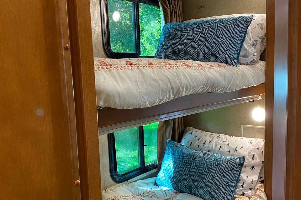Our home away from home w/bunk beds!