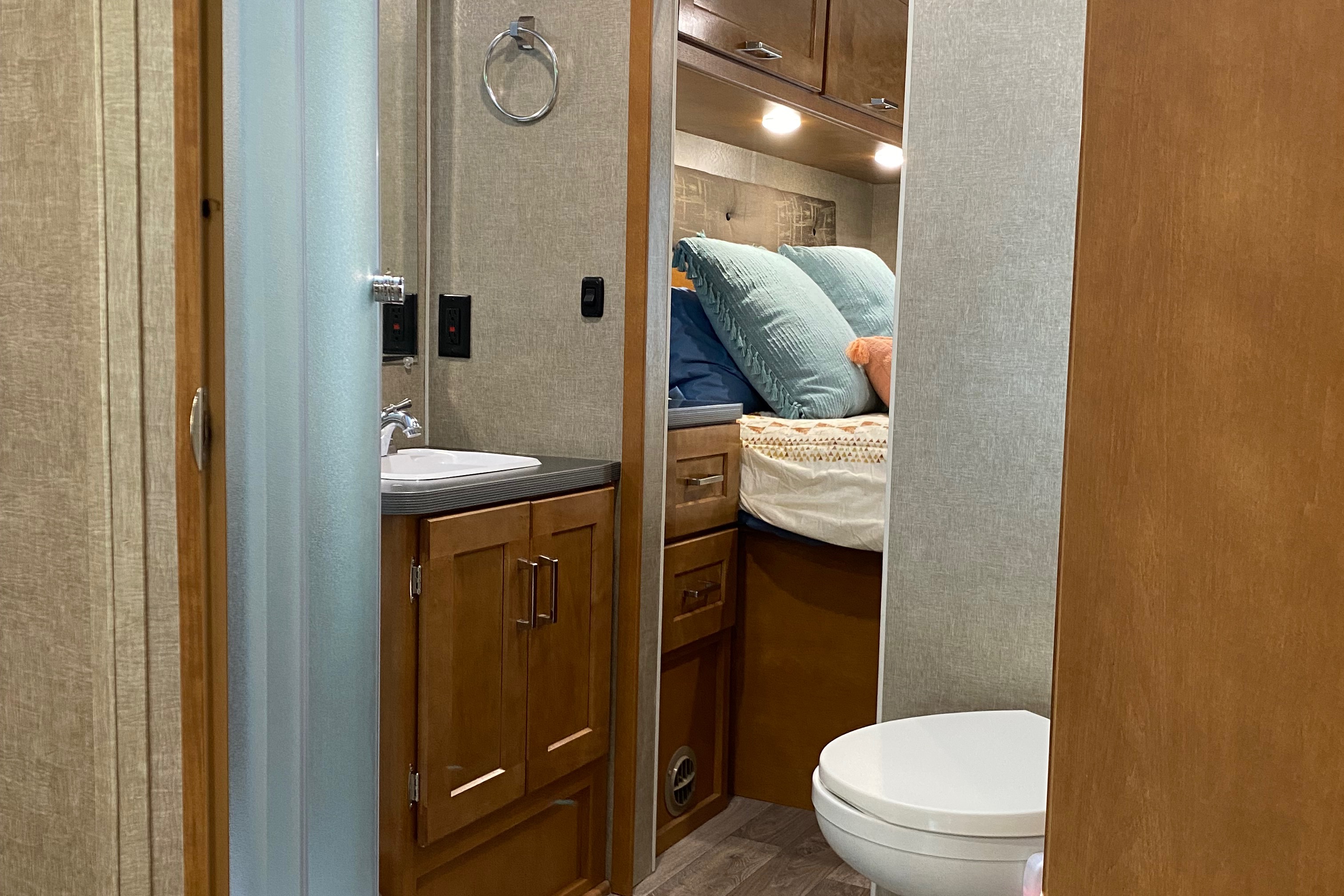 Our home away from home w/bunk beds!