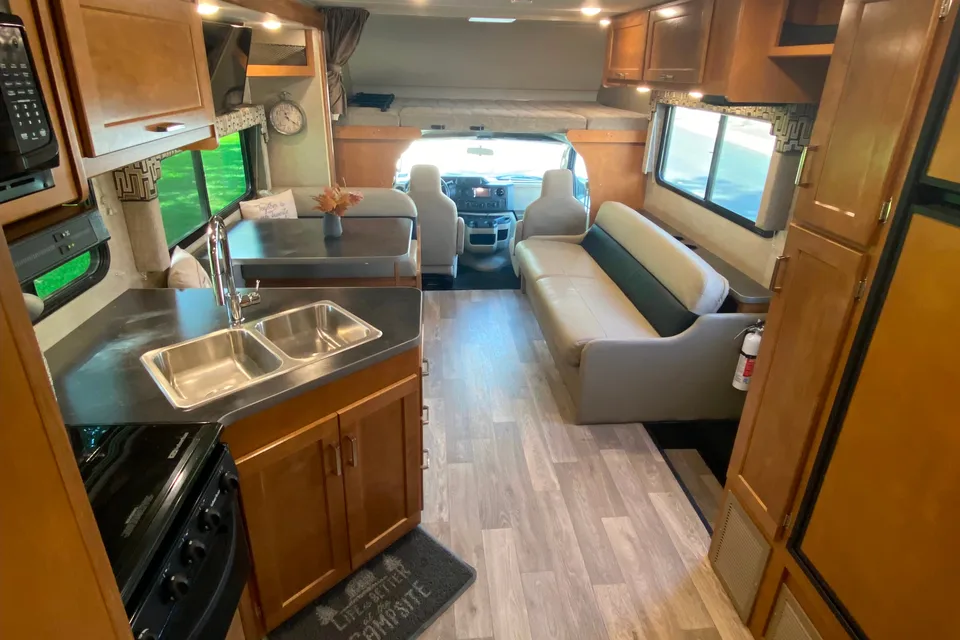 Our home away from home w/bunk beds!