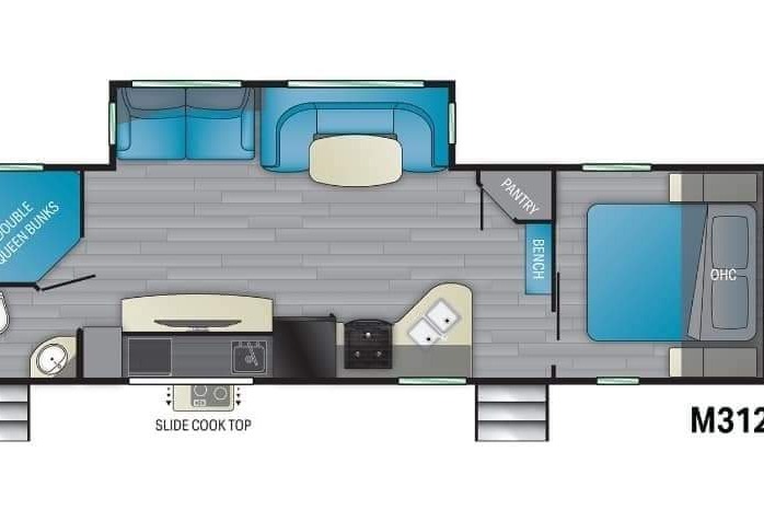 Kip's Forest River Mallard m312 Travel Trailer