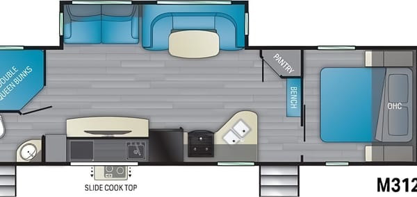 Kip's Forest River Mallard m312 Travel Trailer