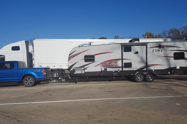 Trailer Toyhauler with lots of space for family and toys-