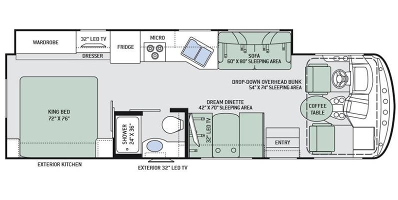 [31] Stress Free RVs - 2018 XL Class A - Hurricane - Midsize